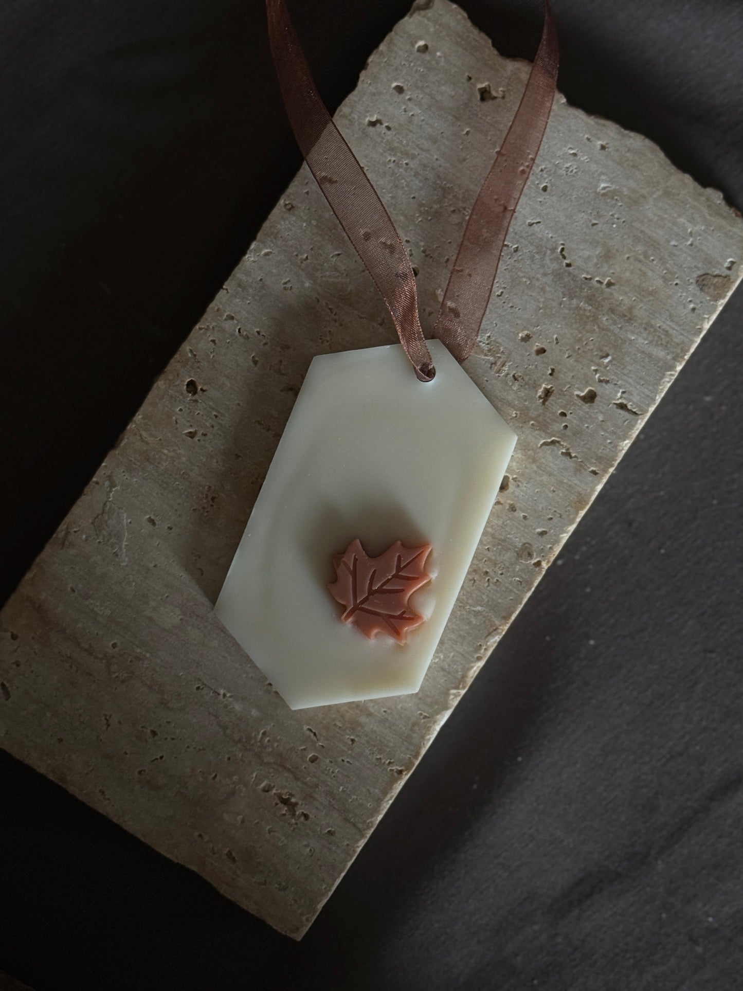 Suspension Parfumée d'automne - cire de colza et parfum de Grasse Aurabloom