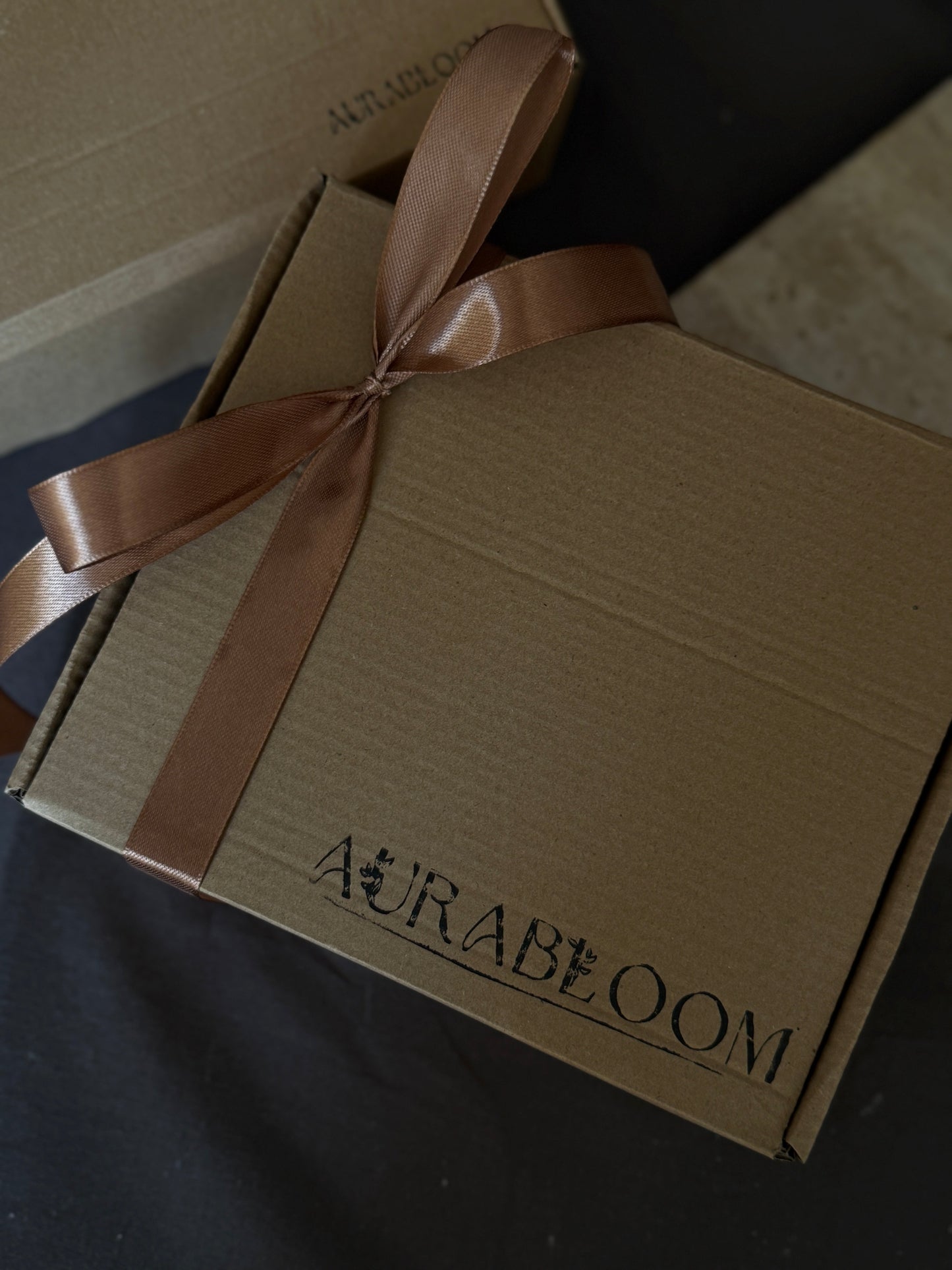 Coffret Bougie végétale d'Automne n°1 - parfum de Grasse Aurabloom