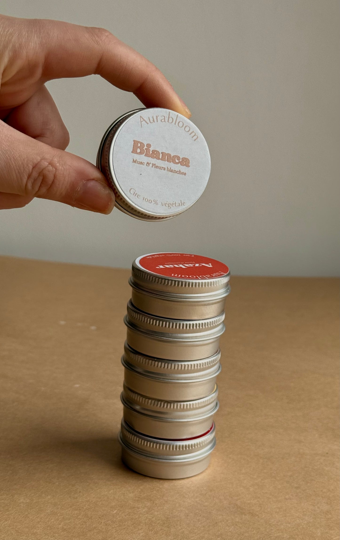 Les 5 mini bougies Aurabloom
