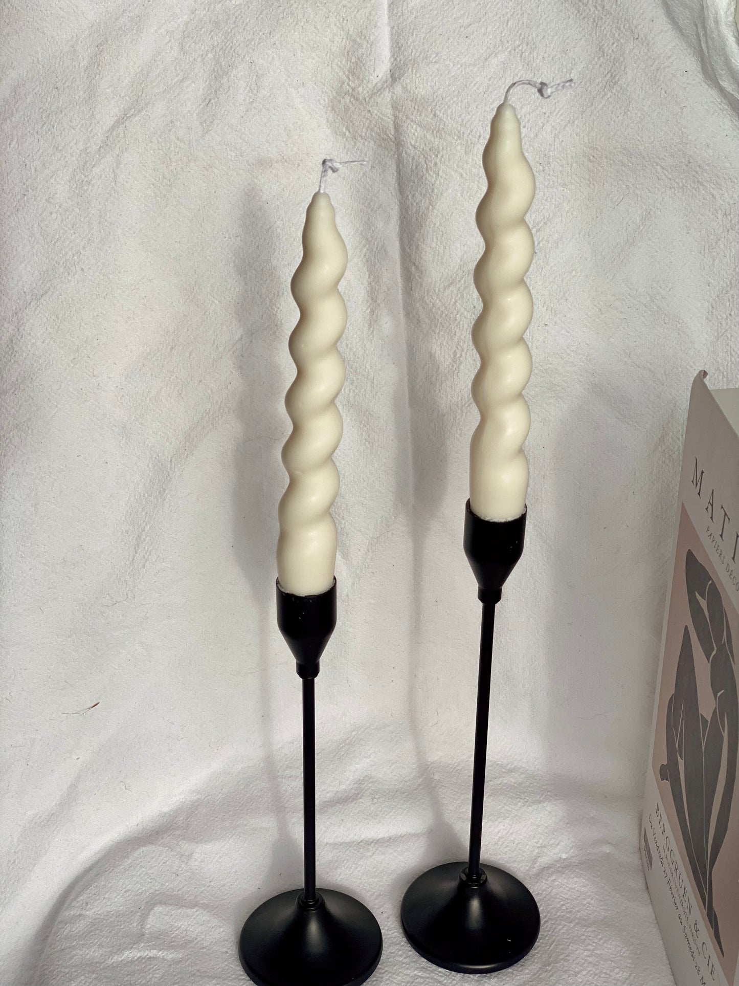 Bougie Spiralia - lot de 2 Aurabloom