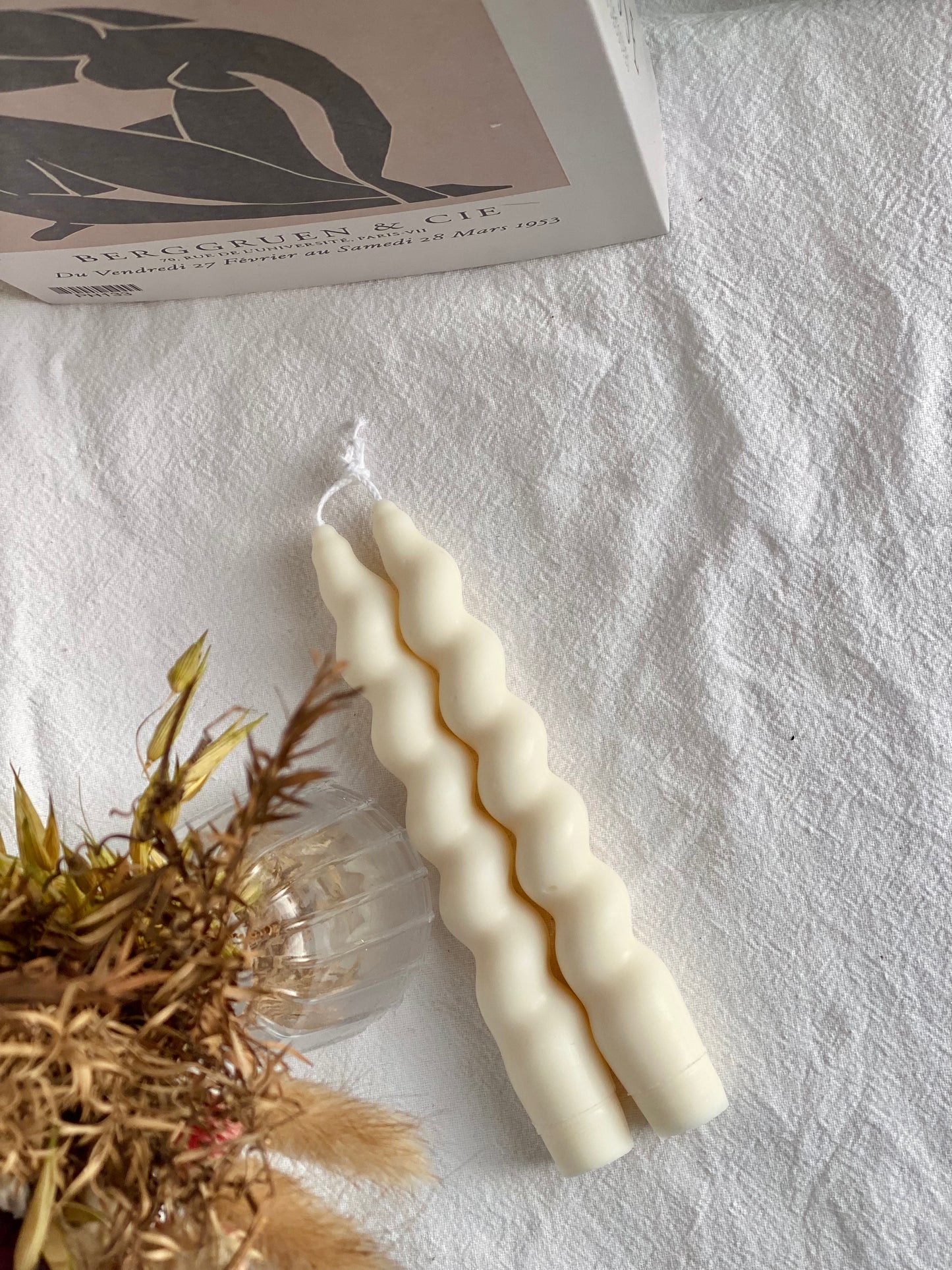 Bougie Spiralia - lot de 2 Aurabloom