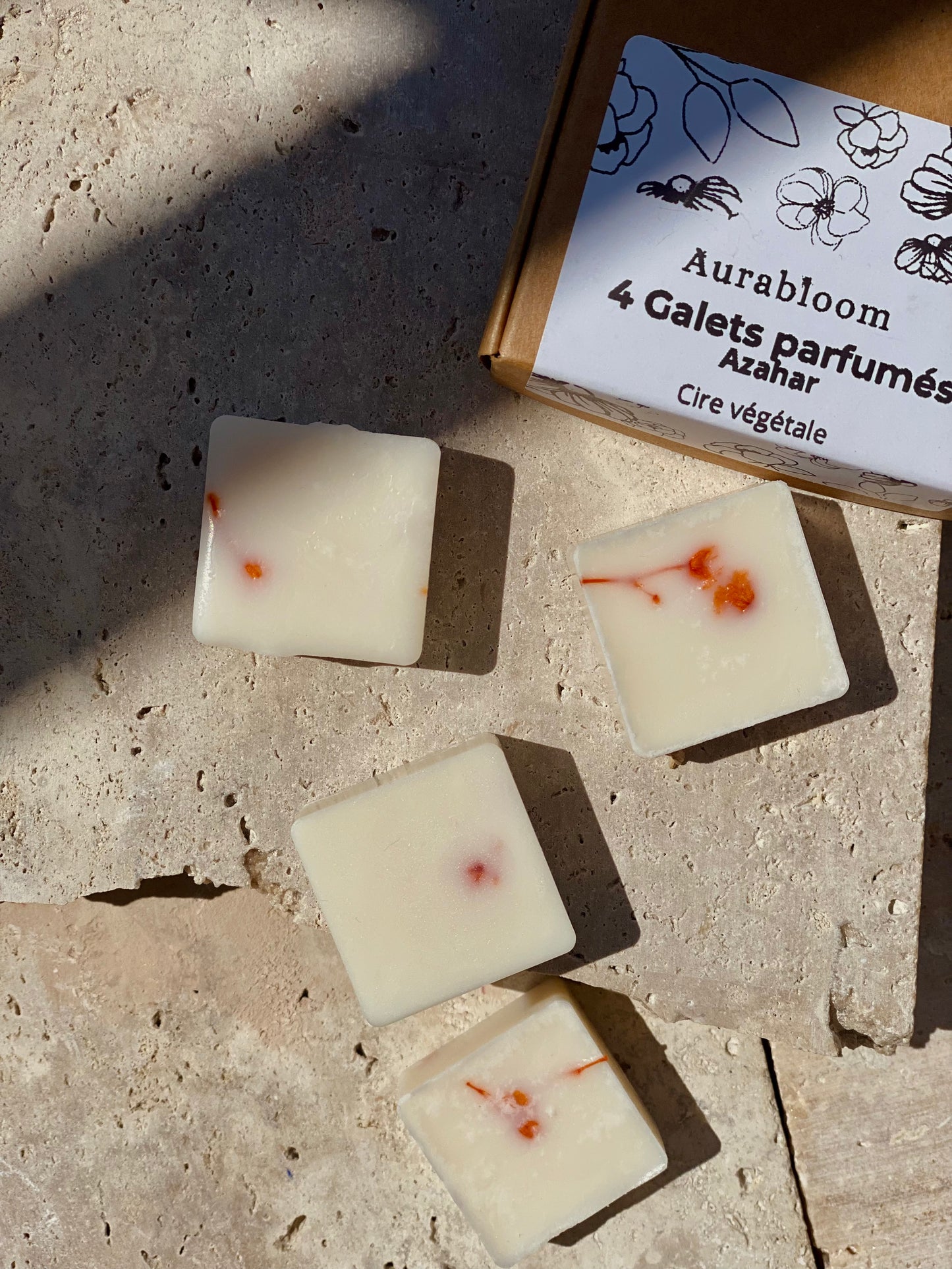 Les box découvertes de galets parfumés Aurabloom
