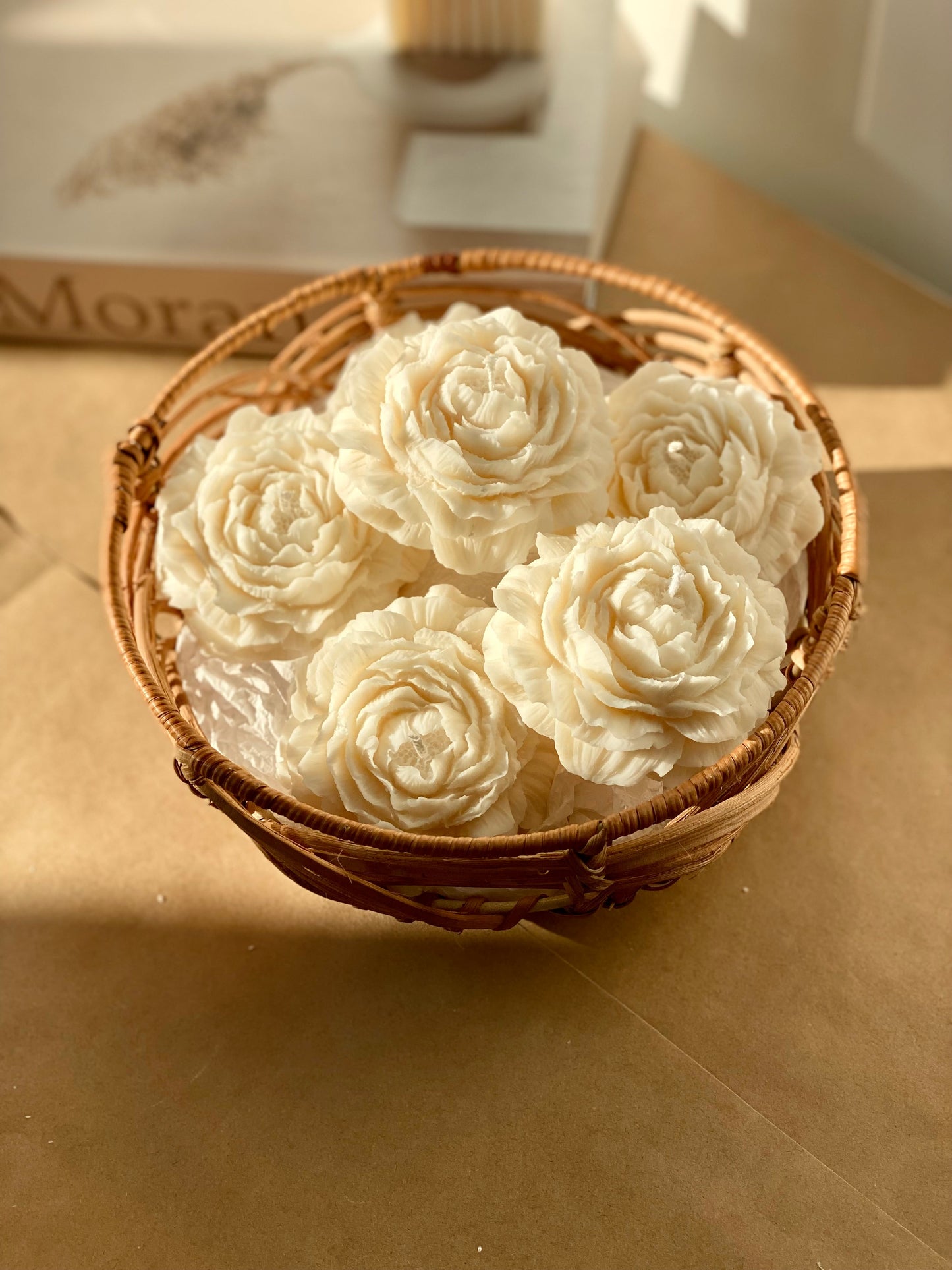 Bougie Peona Aurabloom