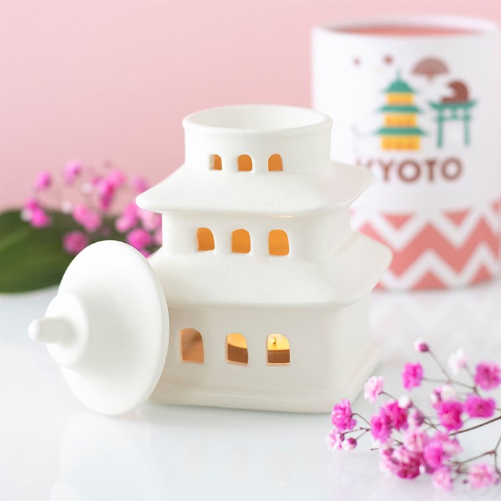 Brûle-Parfum en céramique - Le Temple de Kyoto Aurabloom