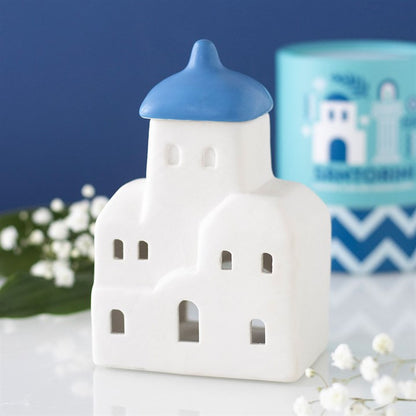 Brûle-Parfum en céramique - Santorini Aurabloom