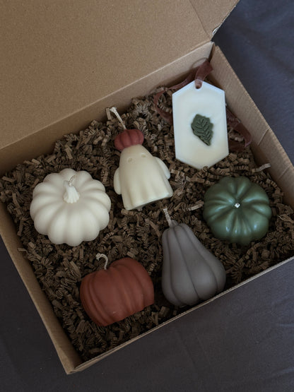 Coffret Bougie végétale d'Automne n°1 - parfum de Grasse Aurabloom
