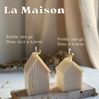 Bougie végétale parfumée à l'unité - Noël Aurabloom