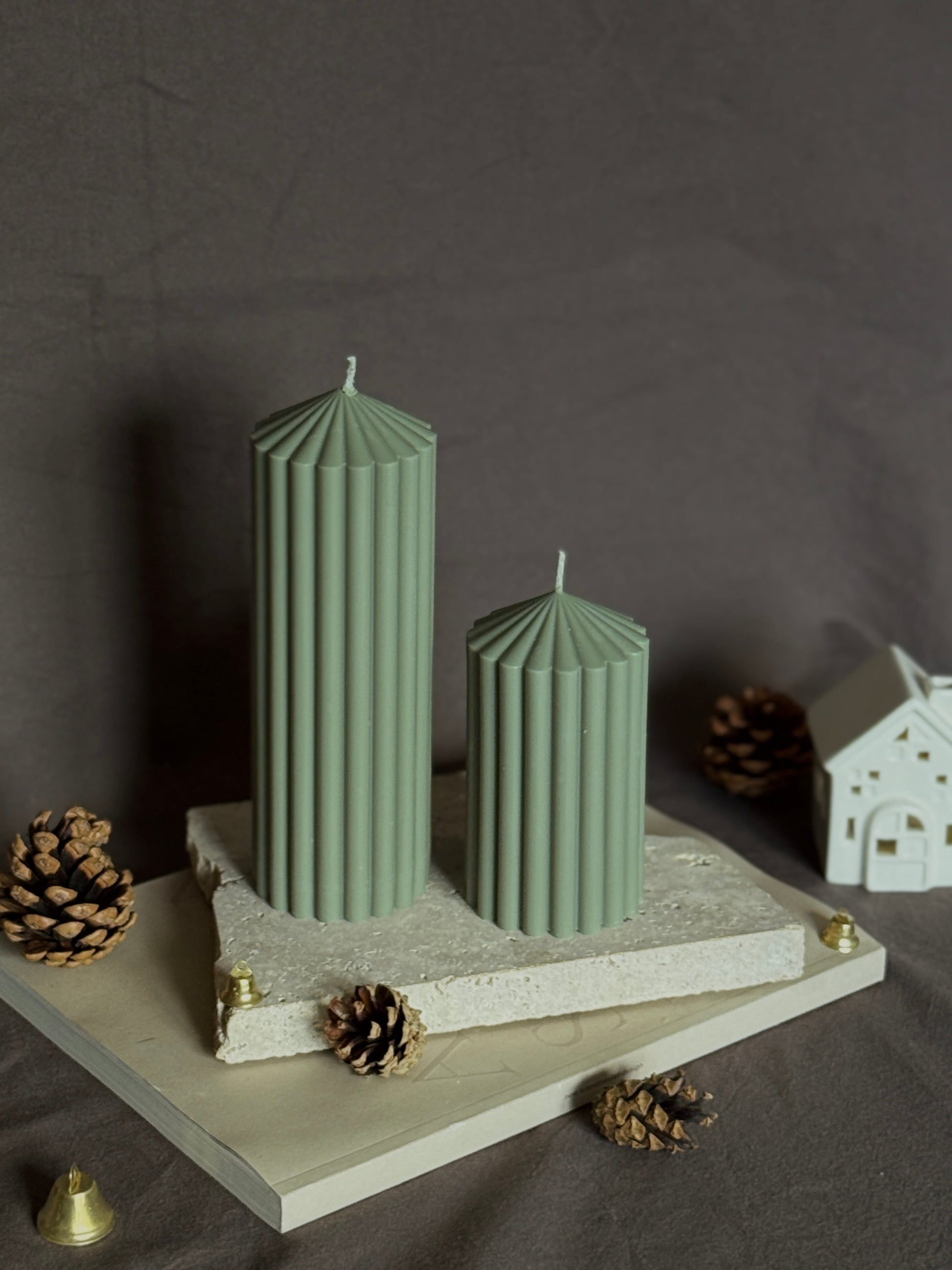 Bougie Anna - Cire végétale Parfum de Grasse Aurabloom