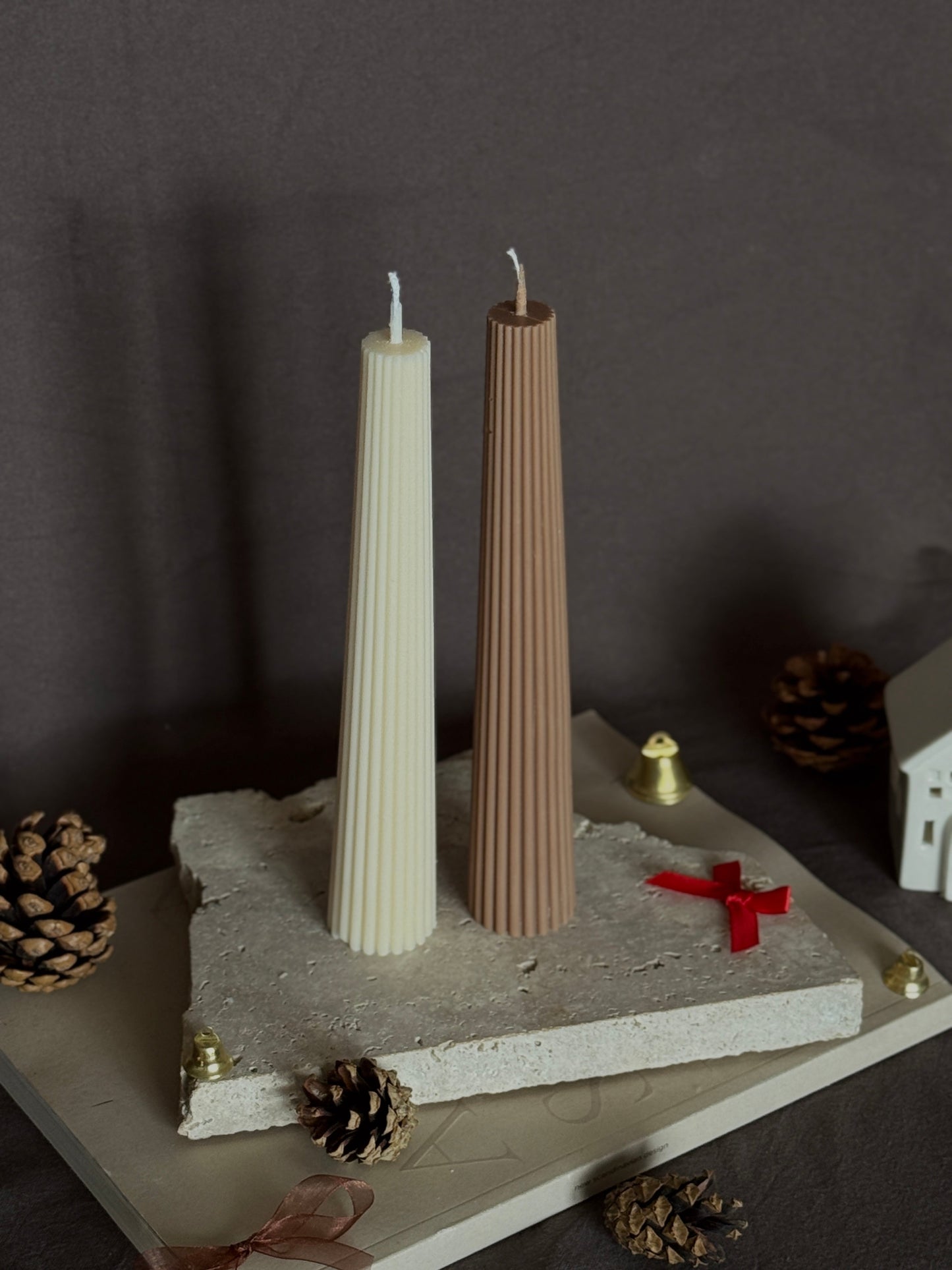 Bougie Celena - Cire végétale Parfum de Grasse Aurabloom