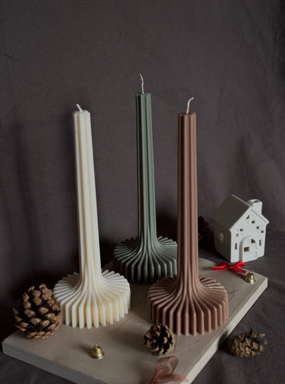 Bougie Elena - Cire végétale Parfum de Grasse Aurabloom