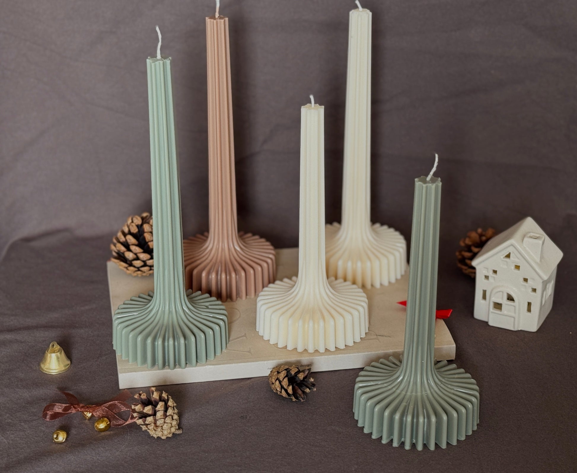 Bougie Elena - Cire végétale Parfum de Grasse Aurabloom