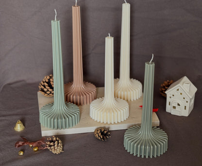 Bougie Elena - Cire végétale Parfum de Grasse Aurabloom