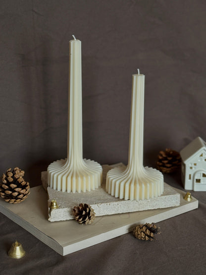 Bougie Elena - Cire végétale Parfum de Grasse Aurabloom