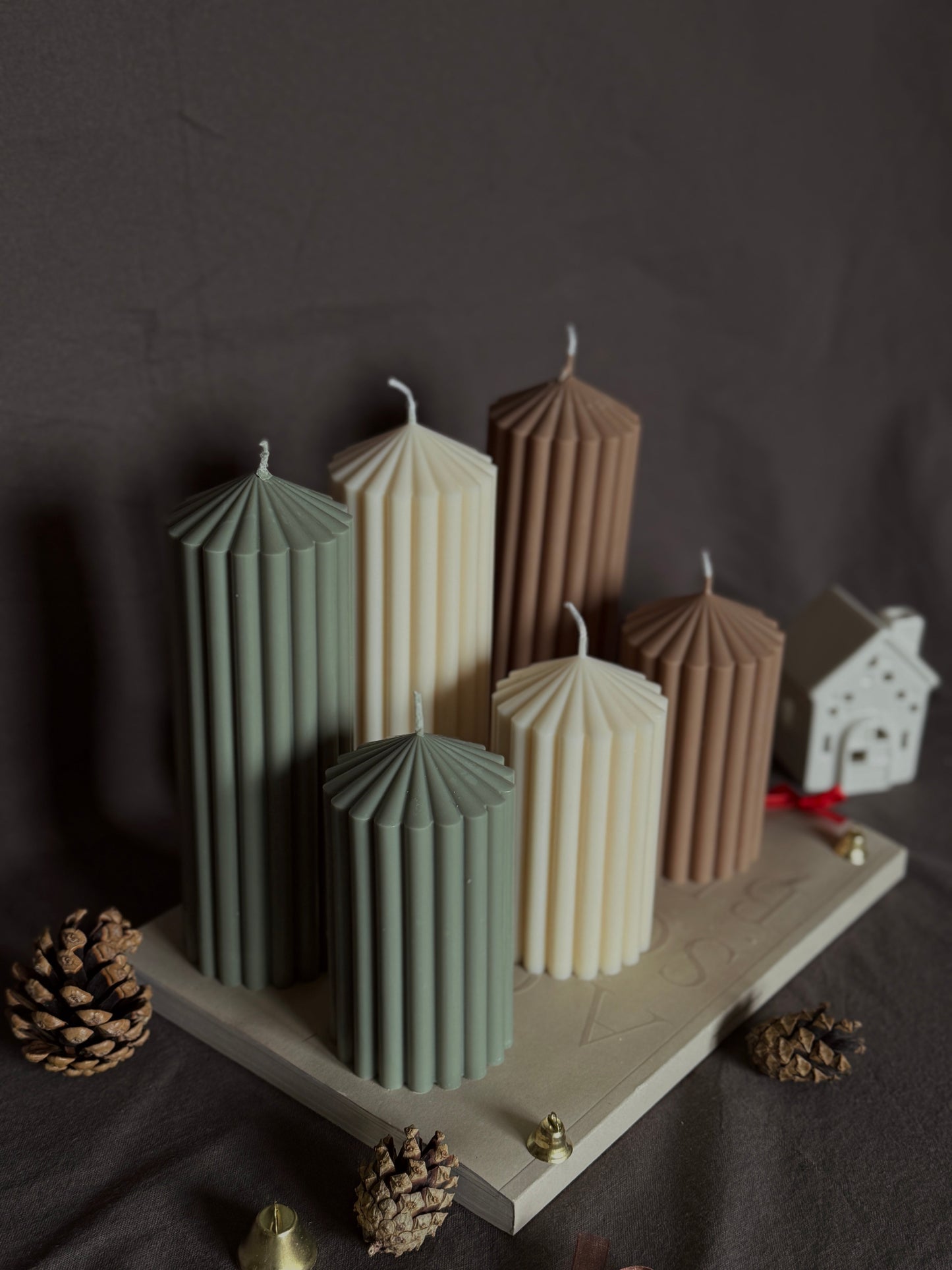 Bougie Anna - Cire végétale Parfum de Grasse Aurabloom