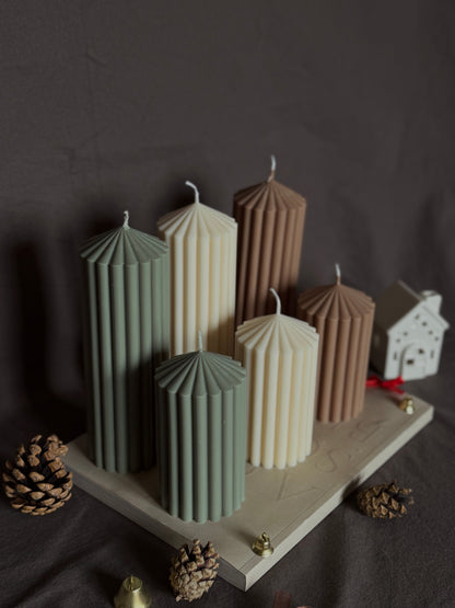 Bougie Anna - Cire végétale Parfum de Grasse Aurabloom