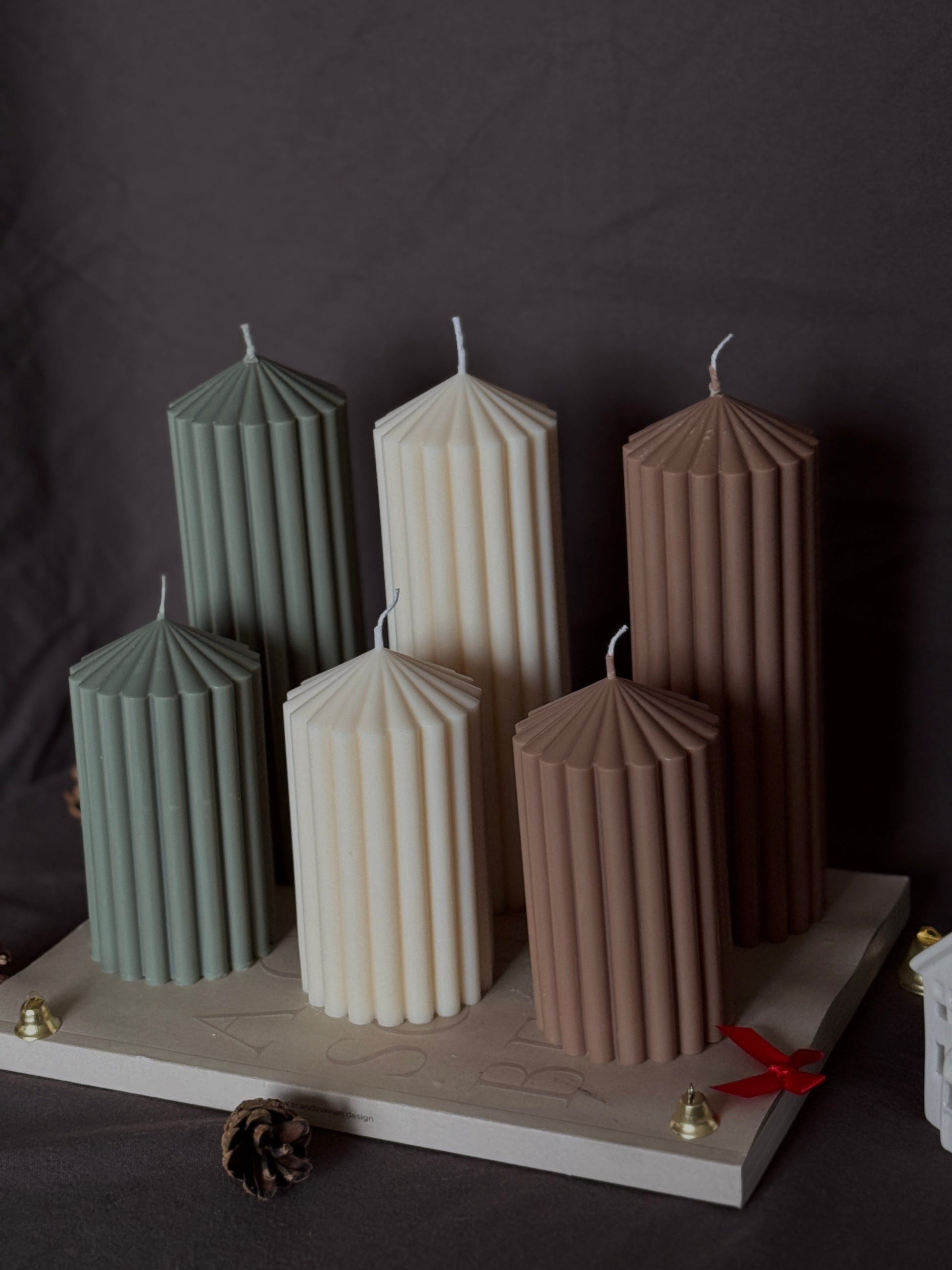 Bougie Anna - Cire végétale Parfum de Grasse Aurabloom