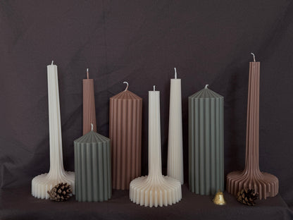 Bougie Anna - Cire végétale Parfum de Grasse Aurabloom