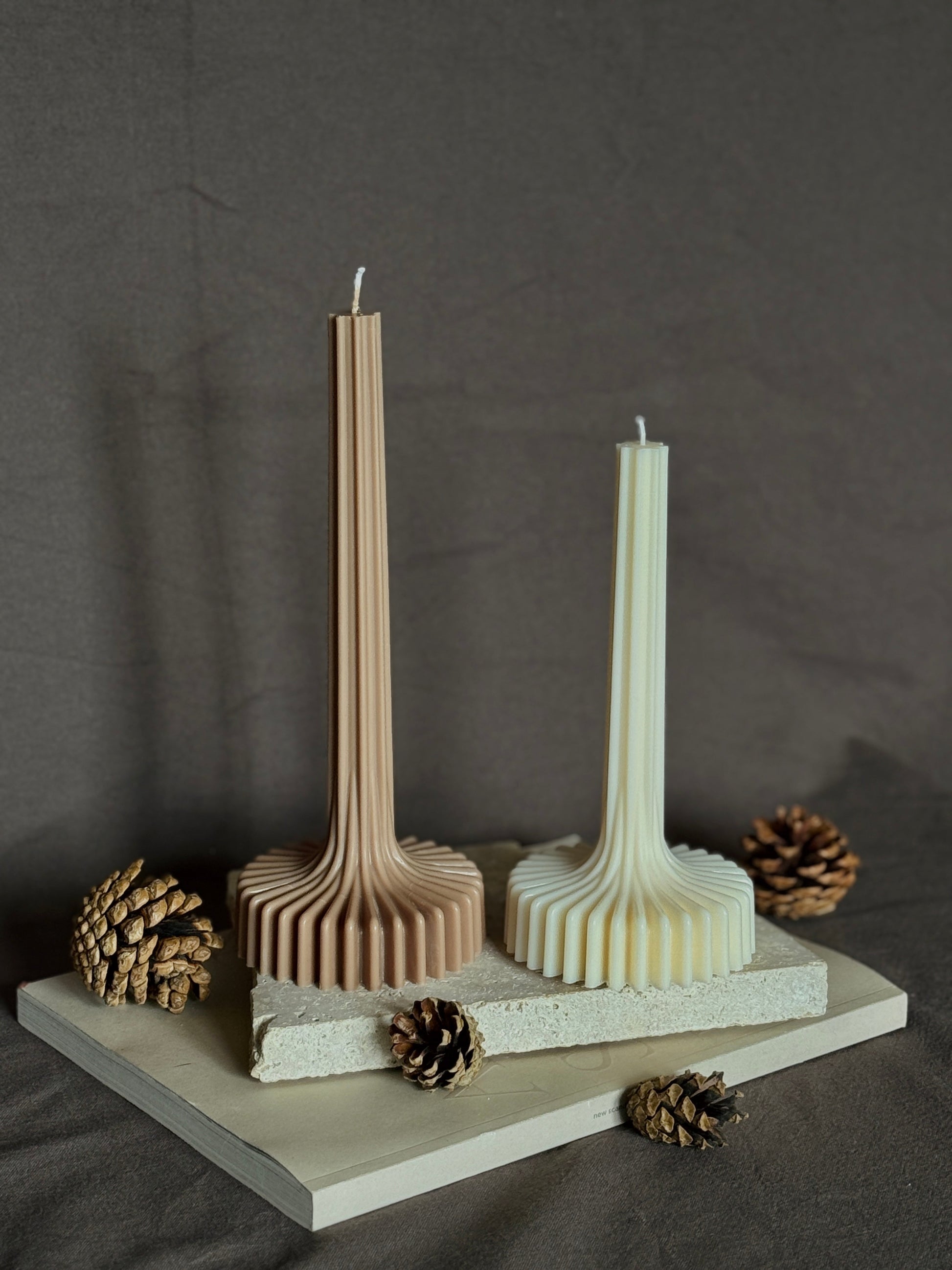 Bougie Elena - Cire végétale Parfum de Grasse Aurabloom