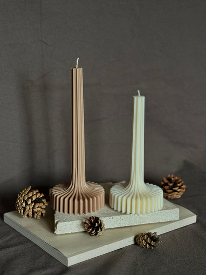 Bougie Elena - Cire végétale Parfum de Grasse Aurabloom