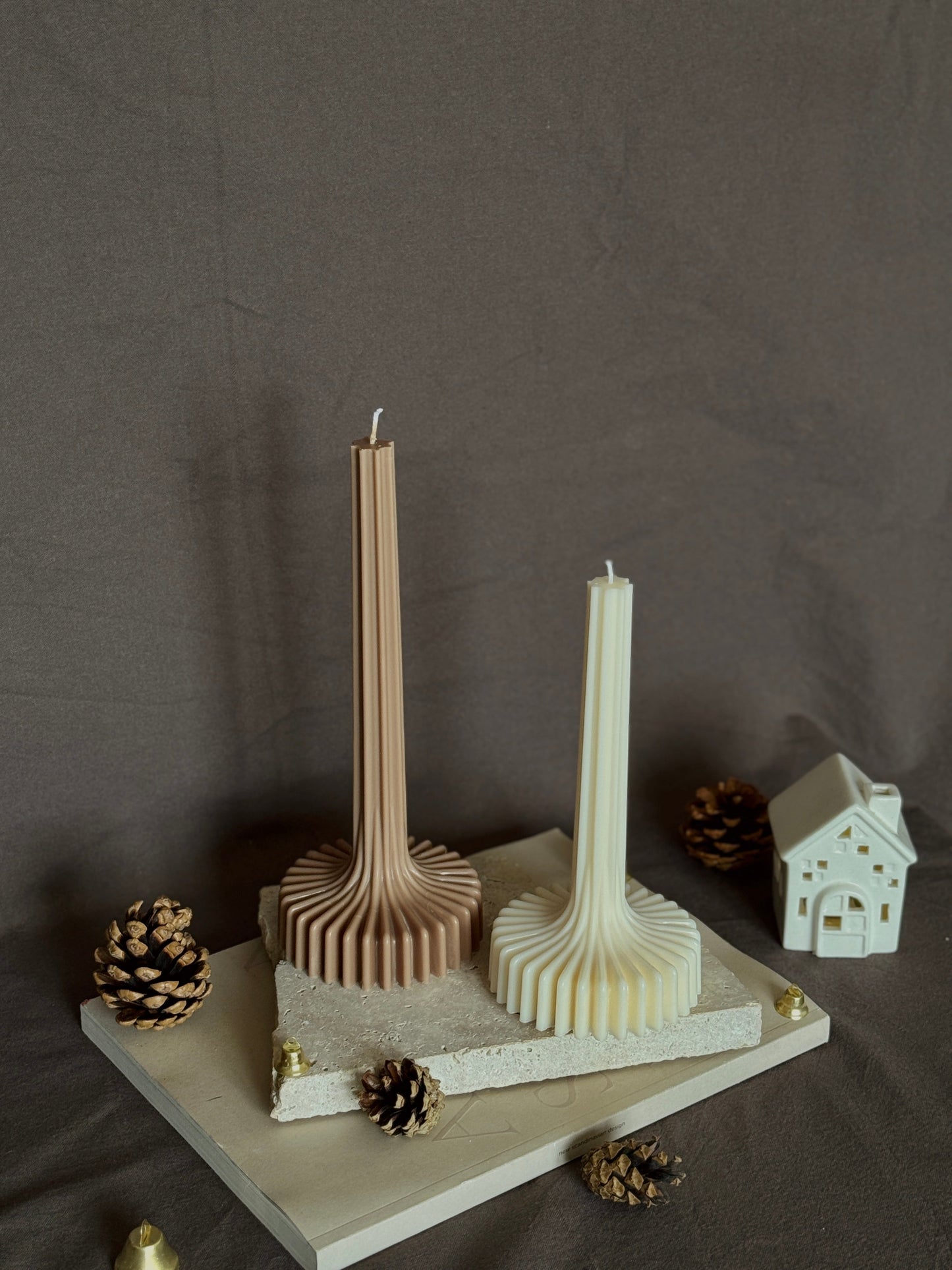 Bougie Elena - Cire végétale Parfum de Grasse Aurabloom