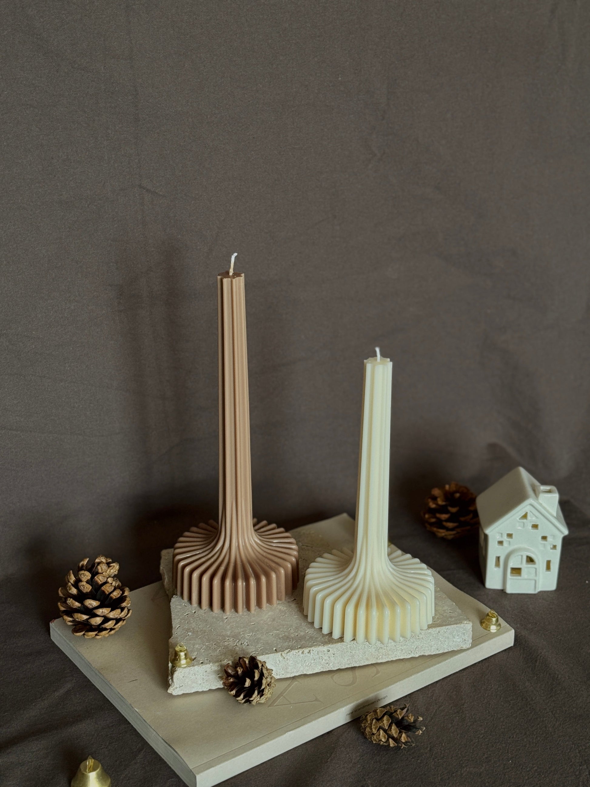 Bougie Elena - Cire végétale Parfum de Grasse Aurabloom