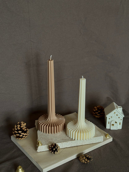 Bougie Elena - Cire végétale Parfum de Grasse Aurabloom