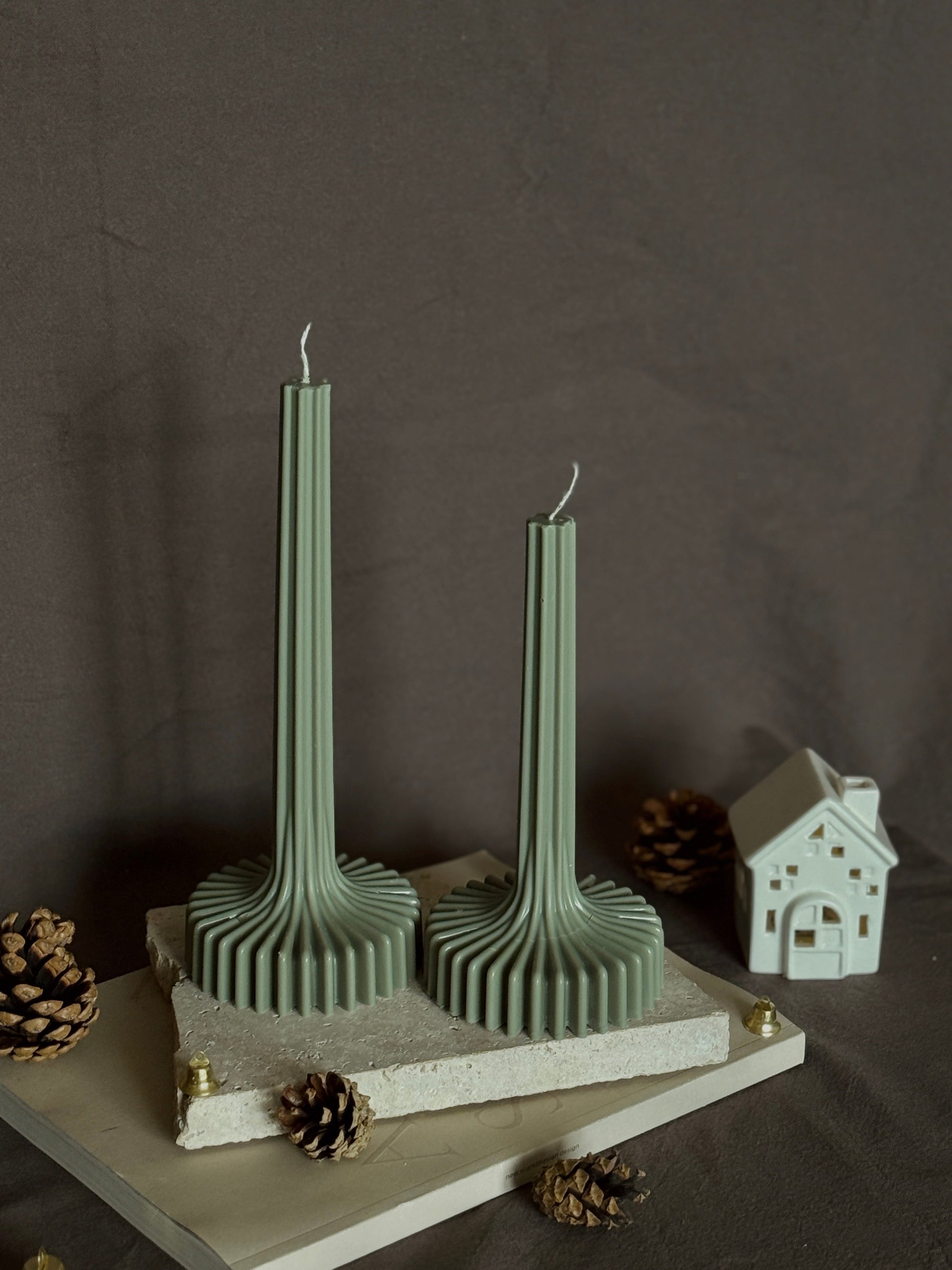 Bougie Elena - Cire végétale Parfum de Grasse Aurabloom