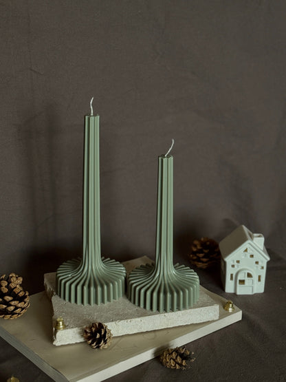 Bougie Elena - Cire végétale Parfum de Grasse Aurabloom