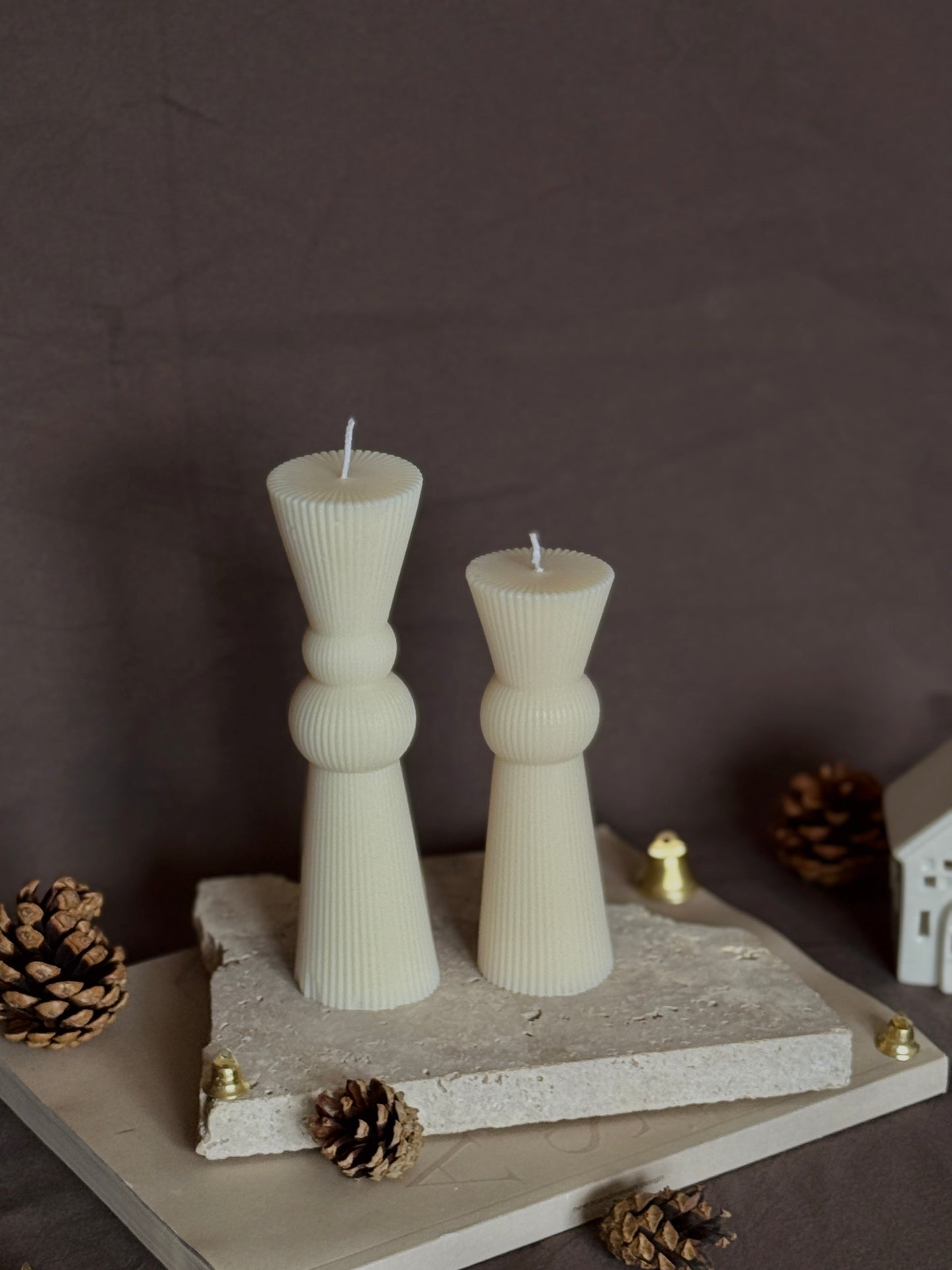 Bougie Paula - Cire végétale Parfum de Grasse Aurabloom