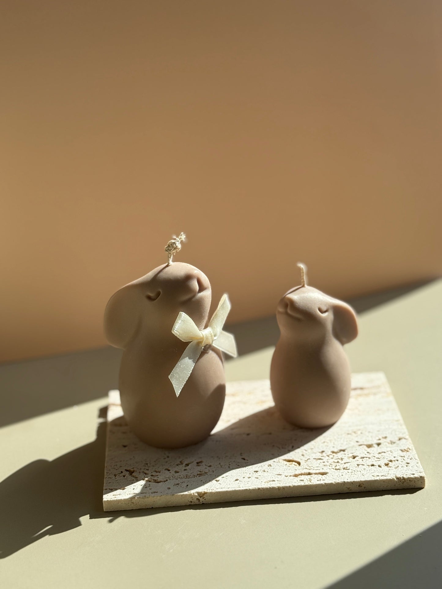 Bougie Cire végétale parfumée - Le Lapin de Pâques Aurabloom