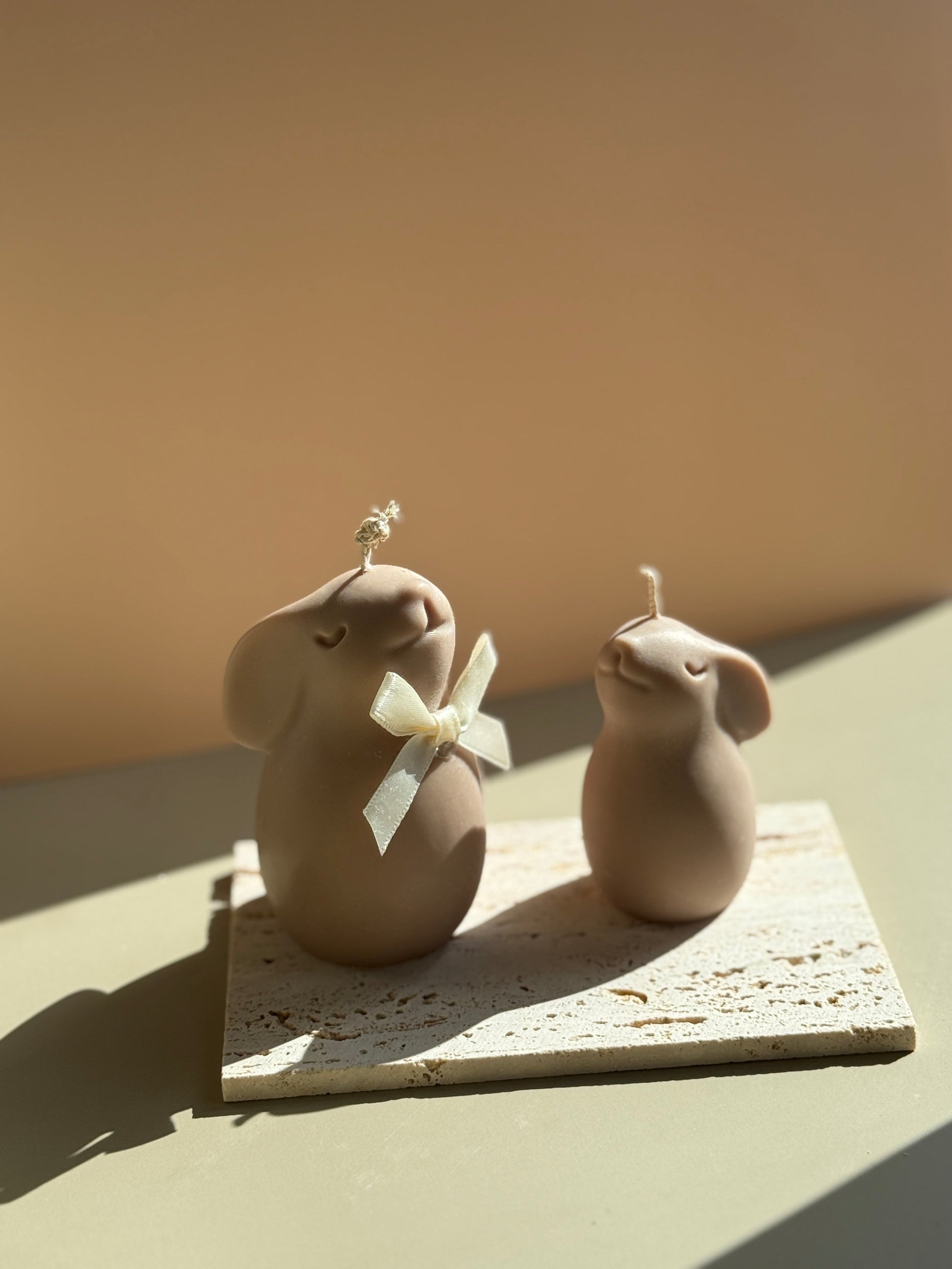 Bougie Cire végétale parfumée - Le Lapin de Pâques Aurabloom