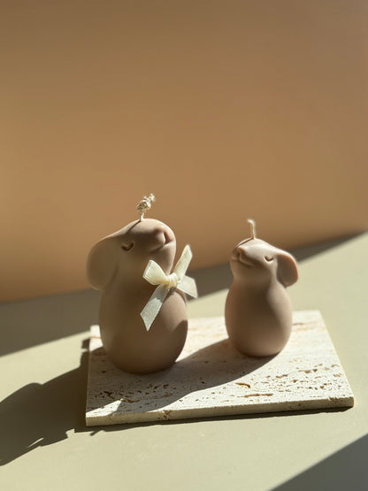 Bougie Cire végétale parfumée - Le Lapin de Pâques Aurabloom