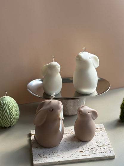Bougie Cire végétale parfumée - Le Lapin de Pâques Aurabloom