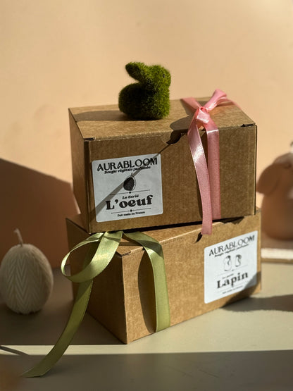 Bougie Cire végétale parfumée - Les Coffrets de Pâques 🐣 Aurabloom