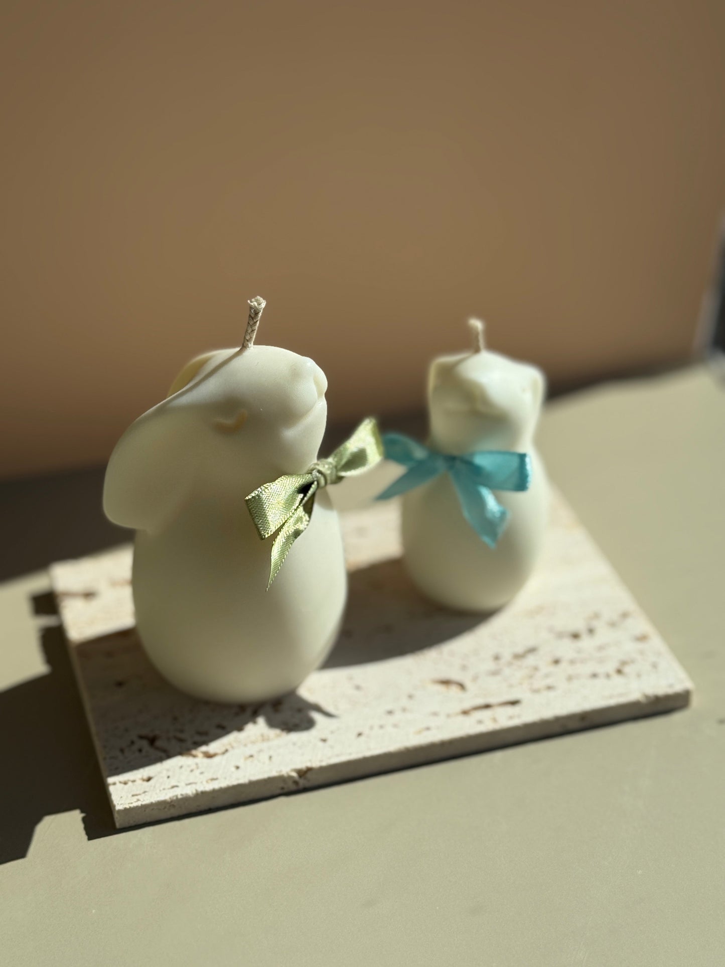 Bougie Cire végétale parfumée - Le Lapin de Pâques Aurabloom