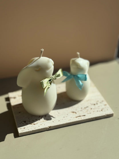 Bougie Cire végétale parfumée - Le Lapin de Pâques Aurabloom