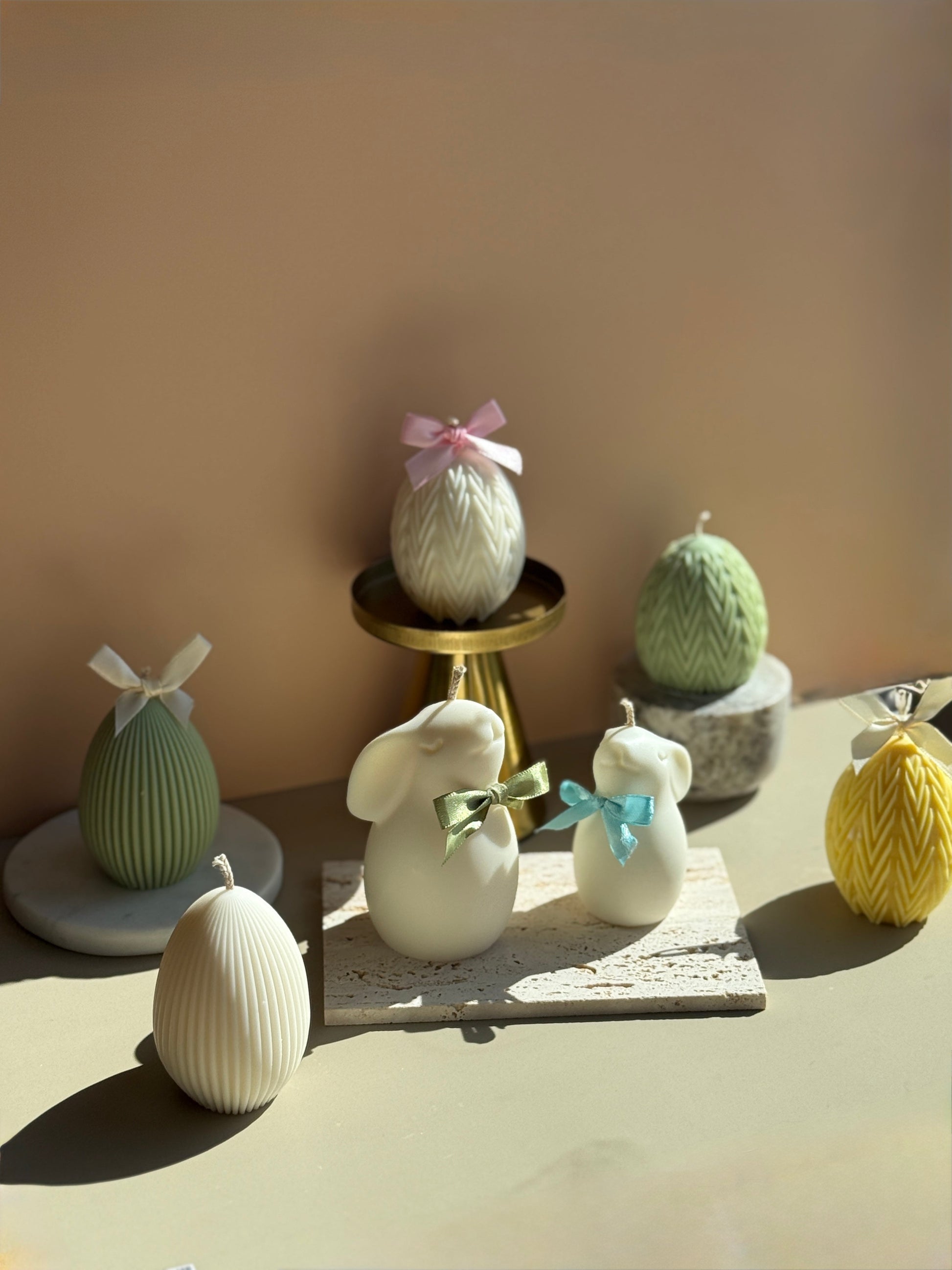 Bougie Cire végétale parfumée - Le Lapin de Pâques Aurabloom