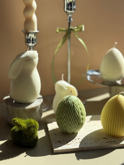 Bougie Cire végétale parfumée - Les Œufs de Pâques 🐣 Aurabloom