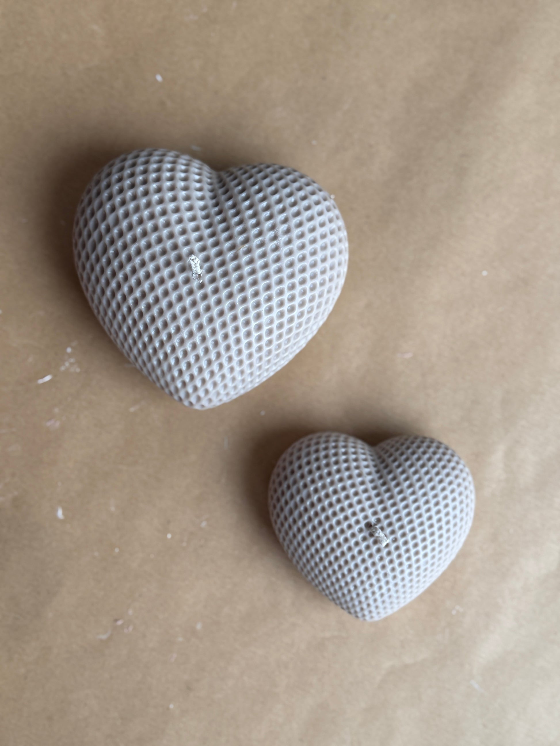 Bougie Le Cœur - Cire végétale parfum de Grasse Aurabloom