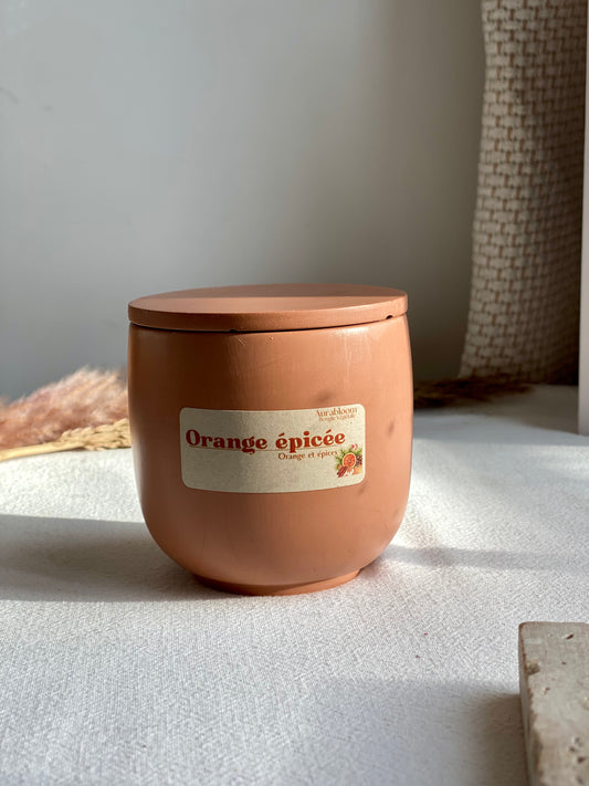 Bougie Orange Epicée