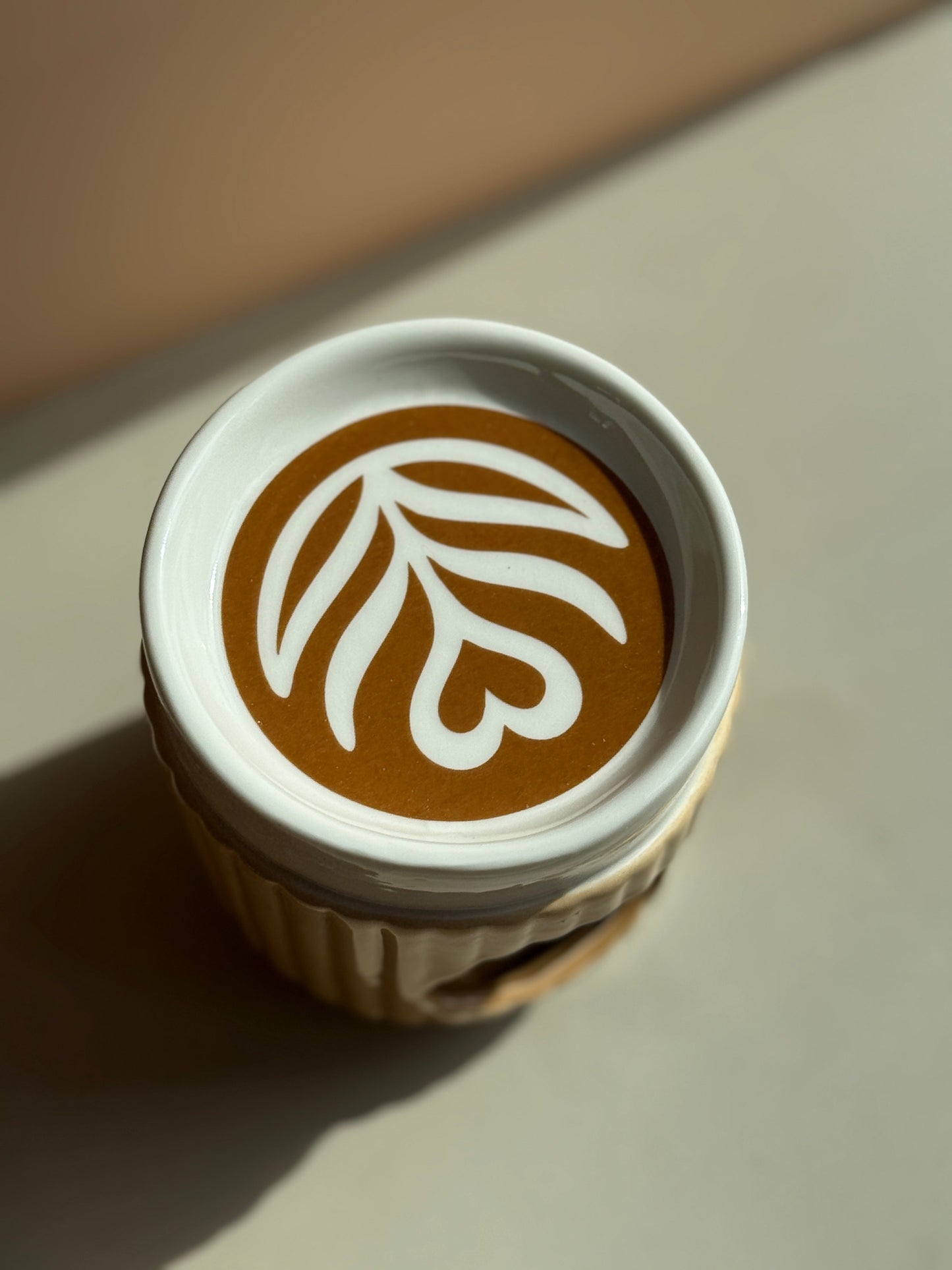 Brûle-Parfum en céramique - Cappucino Aurabloom