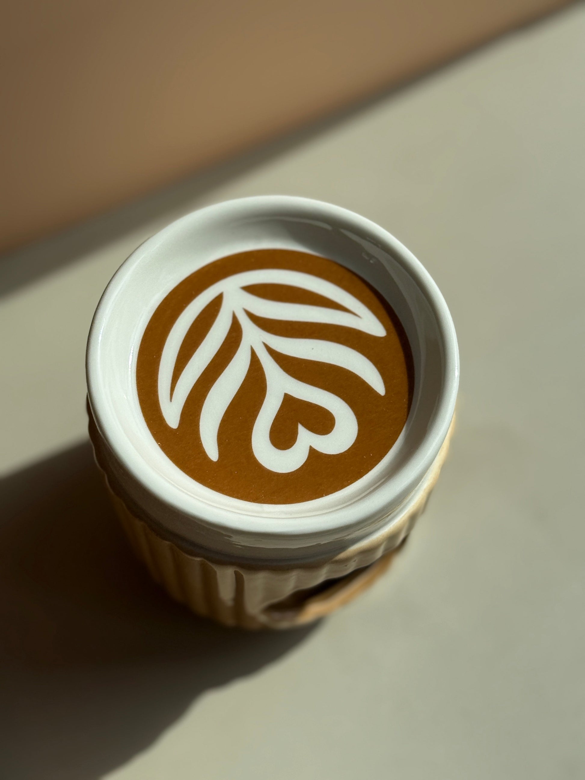 Brûle-Parfum en céramique - Cappucino Aurabloom