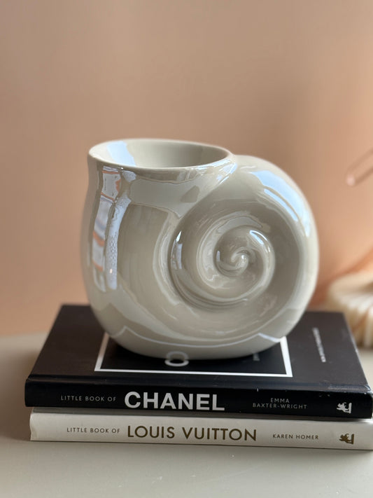 Brûle-Parfum en céramique - Nacrea Sea Shell Aurabloom