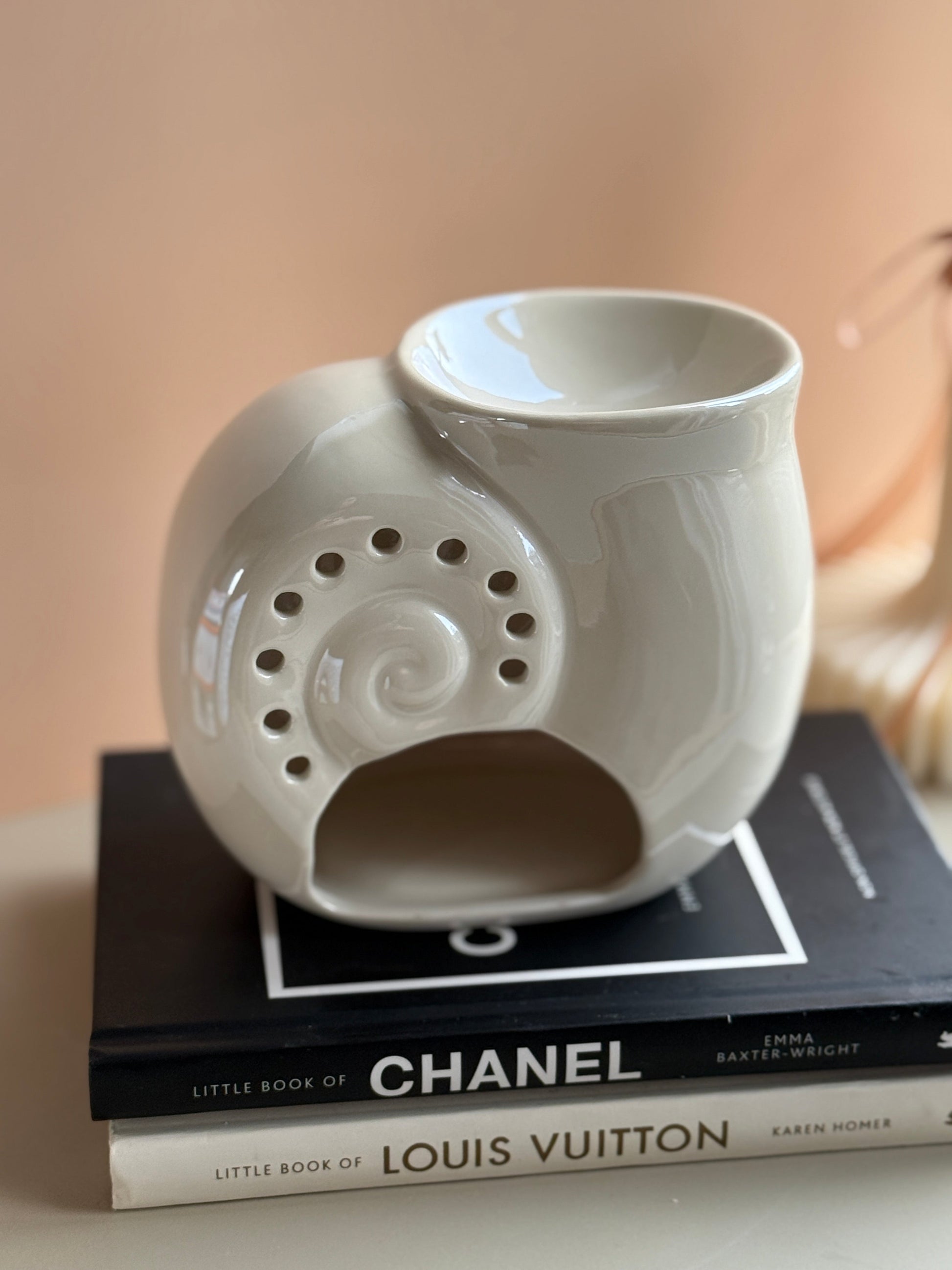 Brûle-Parfum en céramique - Nacrea Sea Shell Aurabloom
