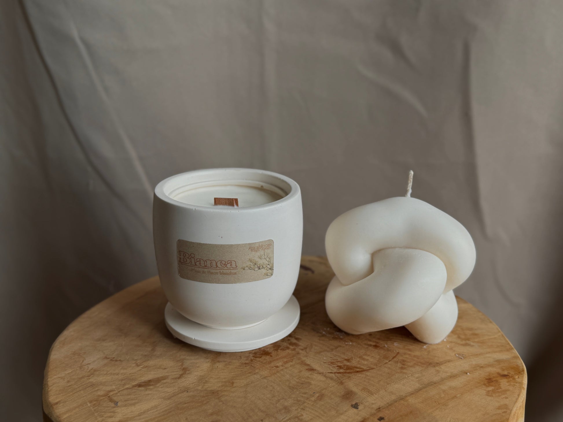 Bougie parfumée Cire de Soja - Bianca Aurabloom